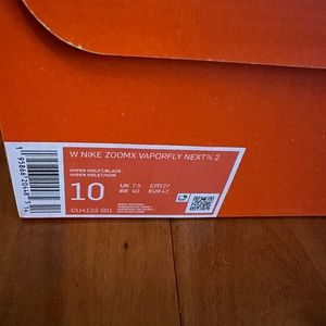 Nike Zoom max Vapor fly next 2% women’s size 10